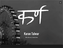 Tablet Screenshot of karantalwar.in